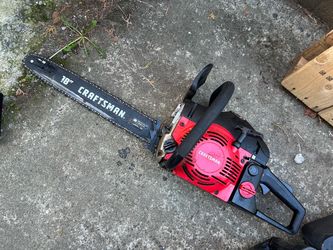18" gas craftsman chainsaw