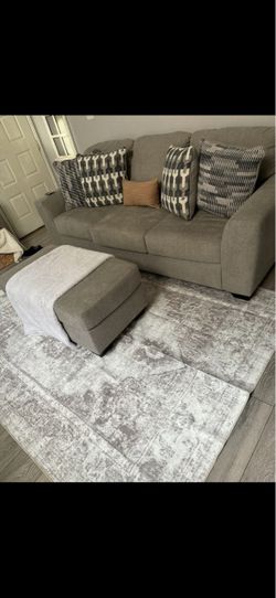 Grey couches