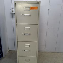 Metal File Cabinet With Key Letter Size Paper $ 70