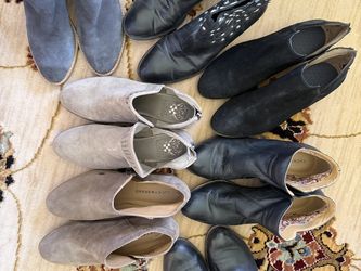 7 pairs of designer boots