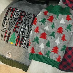 Christmas Dog Sweaters | 3 set | Size Large