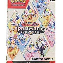 Pokémon TCG Prismatic Evolutions Booster Bundle English Booster Packs