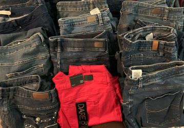 11 Pairs Skinny And Boot Cut Jeans