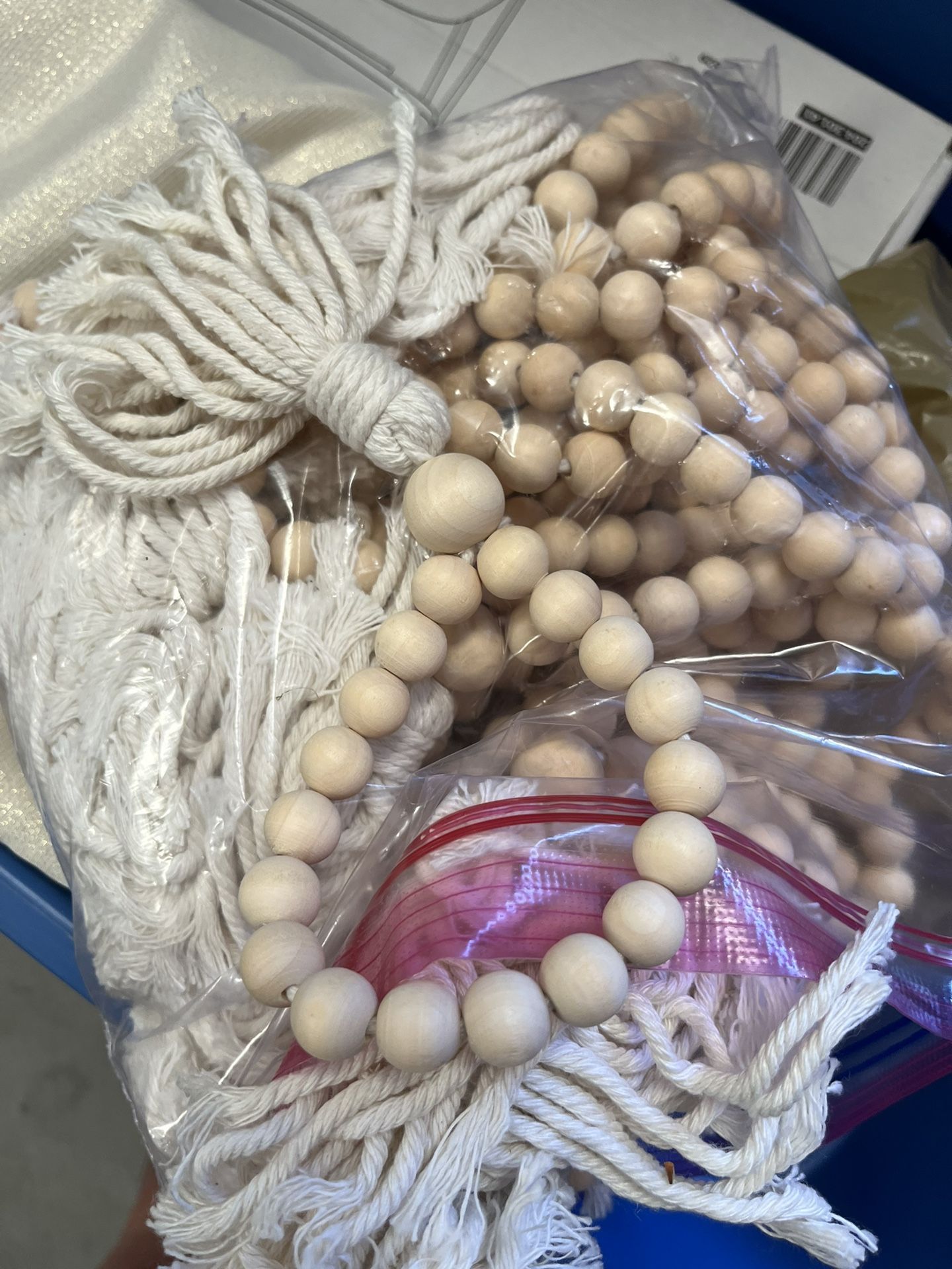 Wood Beads.