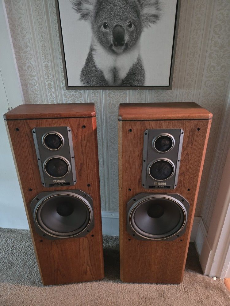 2, 12" Yamaha Ns-a380 140 Watt Speakes
