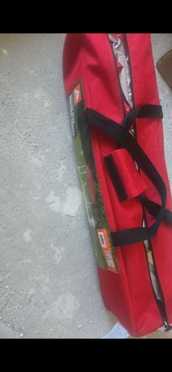 6'x4' personal red canapy