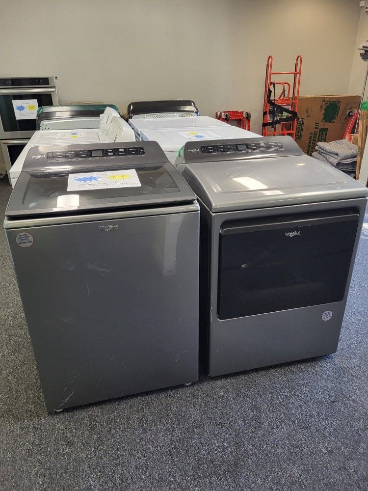 đź‘»Wicked Good Sales! 2021/2022 Whirlpool Washer Dryer Electric Set-Warranty Included