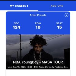 Youngboy ticket