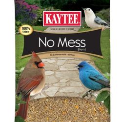 Kaytee No Mess Blend Wild Bird Food 100% Edible 10lbs Bag