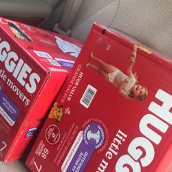 Huggies Little Movers Size 7