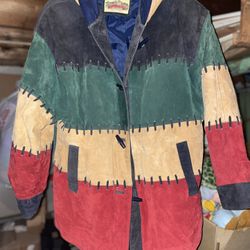 Suede Ladies Patch jacket