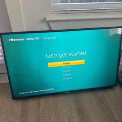 Hisense 44” Roku Smart TV – $150 OBO