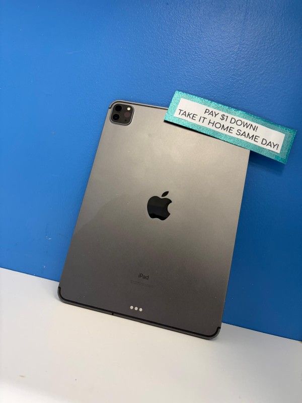 Apple IPad Pro 11 Inch 2nd Gen Tablet - Pay $1 today and the rest later!!