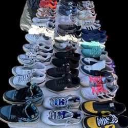 24 Pairs Shoes Bundle Deal For Men, Women And Kids Different Sizes Jordan’s;Nikes Selling Them All Together For $115