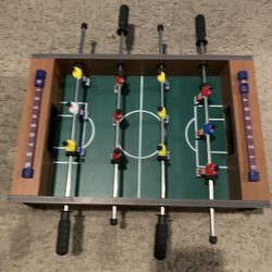 Mini foosball table 