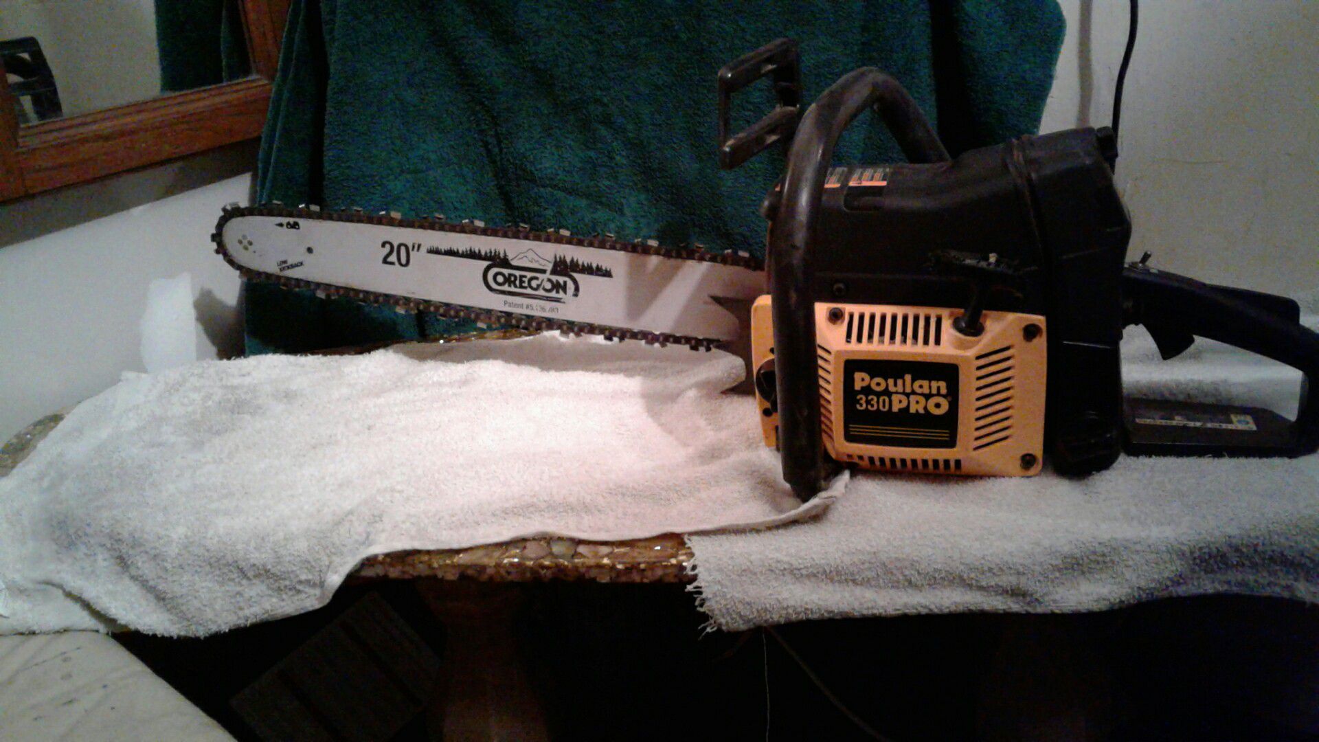 poulon 330 pro chainsaw