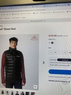 Columbia Vest Great For Backpacking