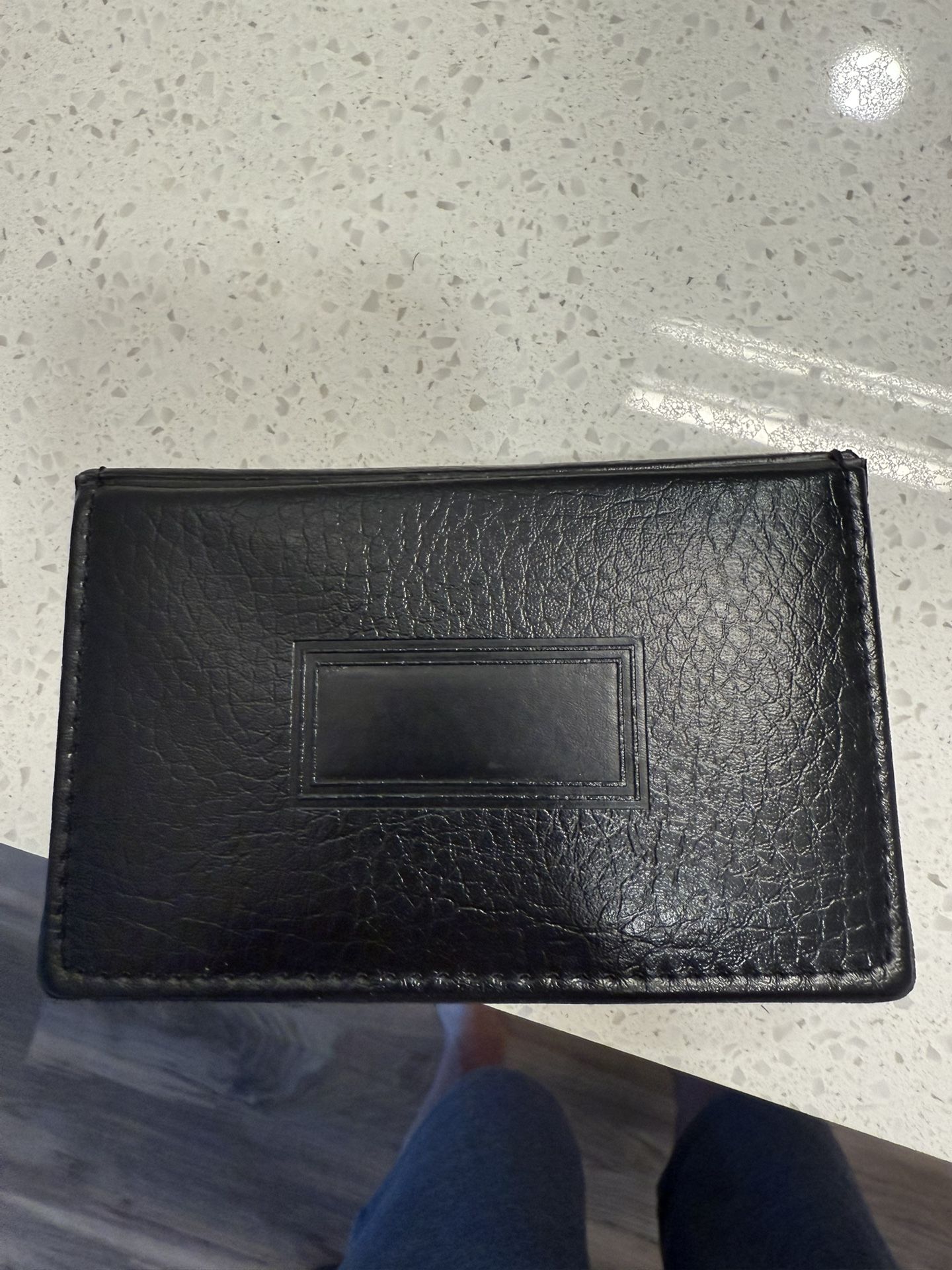 Leather post it set- 3.5 by 5.5 inches
