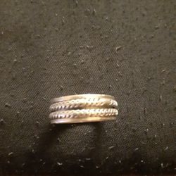 Mens silver ring(925.) size 11.