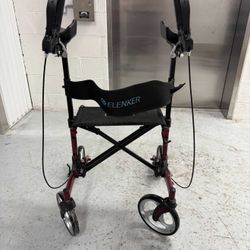 Forearm Support Walker with Seat – Like New 