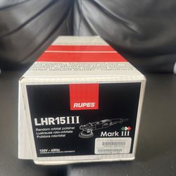 Rupes LR15III orbital polisher