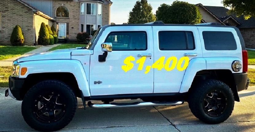 🚗🎁I'm the first owner and i want to sell my 2009 Hummer H3 $1400