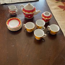 Glass Kids Tea Set 