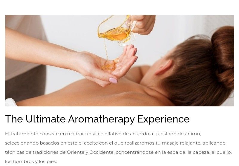 Professional Aromatherapy Massage