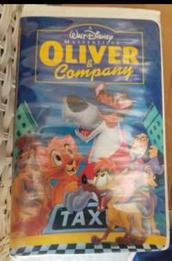 Disney Collection Retro VHS Format "Oliver" movie.