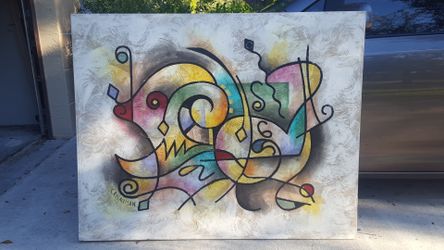 Cris Allison Textured Painting