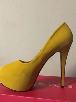 Yellow heels