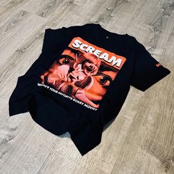 SCREAM Movie T-Shirt - "What's Your Favorite Scary Movie?" - size M 