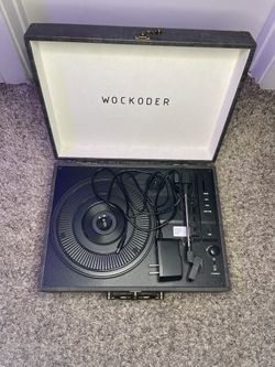 WOCKODER Vinyl Record Suit Case