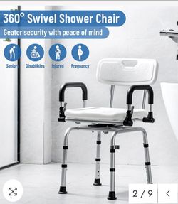 360° Swival Shower Chair New In Box