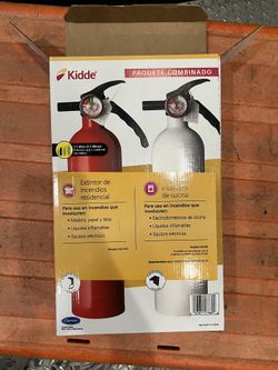 Kidde 2 Pack Fire Extinguishers, Residential & Kitchen Use