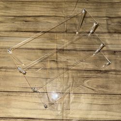 Set of 2 Acrylic Cupcake Stands