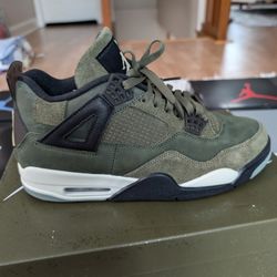Jordan 4 Olive