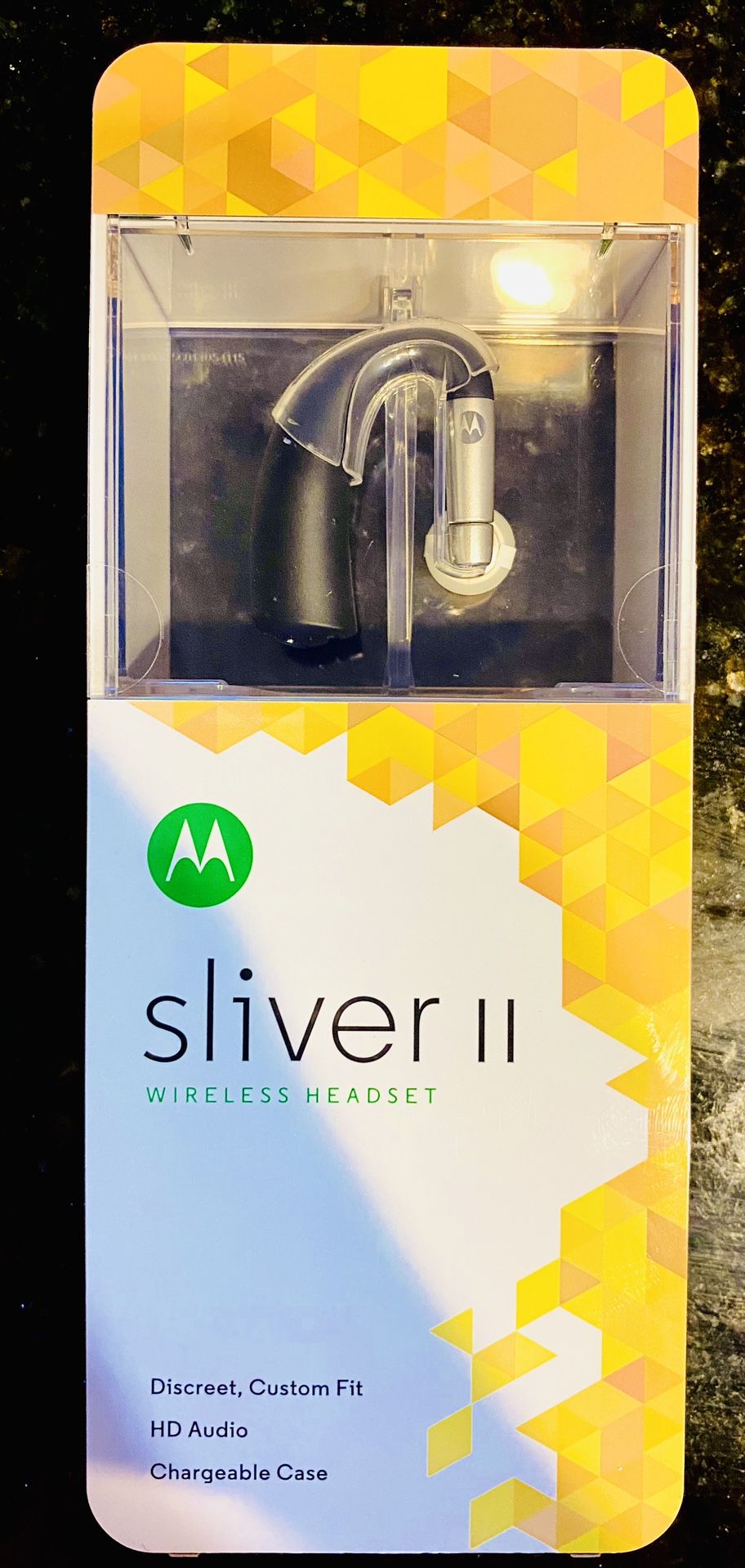 Motorola HZ770 Elite Sliver II Bluetooth Wireless Headset