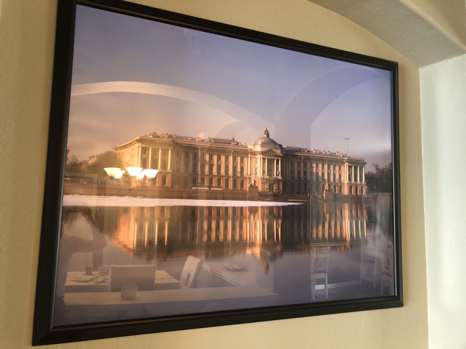 2 Large Framed Pictures