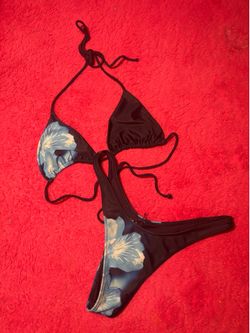 white fox bikini