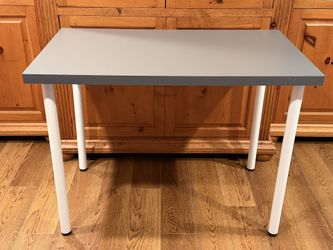 39” Medium Gray Table Or Desk - Like-New