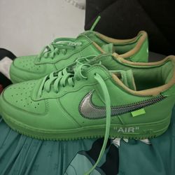 Light Green OffWhite Af1s