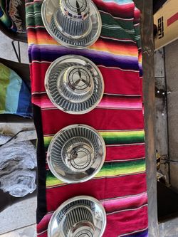 Original GM Stamped Center Caps