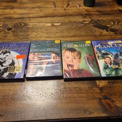 Christmas Movie Classics  Dvd's Prancer It's A Wonderful Life Home Alone The Christmas Blessing