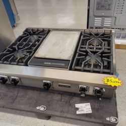 VIKING 36 INCH COOKTOP HIGH END