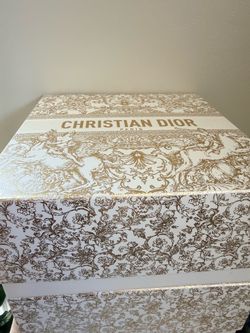 Authentic Dior designed storage boxes