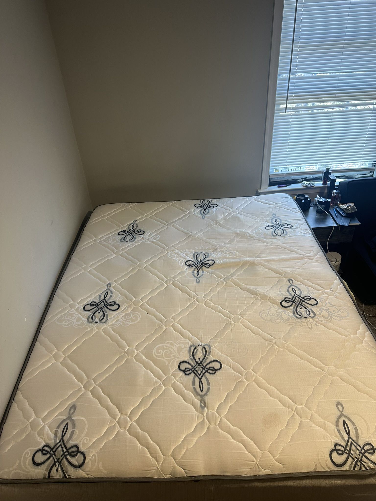 Queen Bed - NEED Gone By Next Week- OPTIONAL BOX SPRING