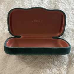 Gucci Glass Case With Bag And Glass Wipe