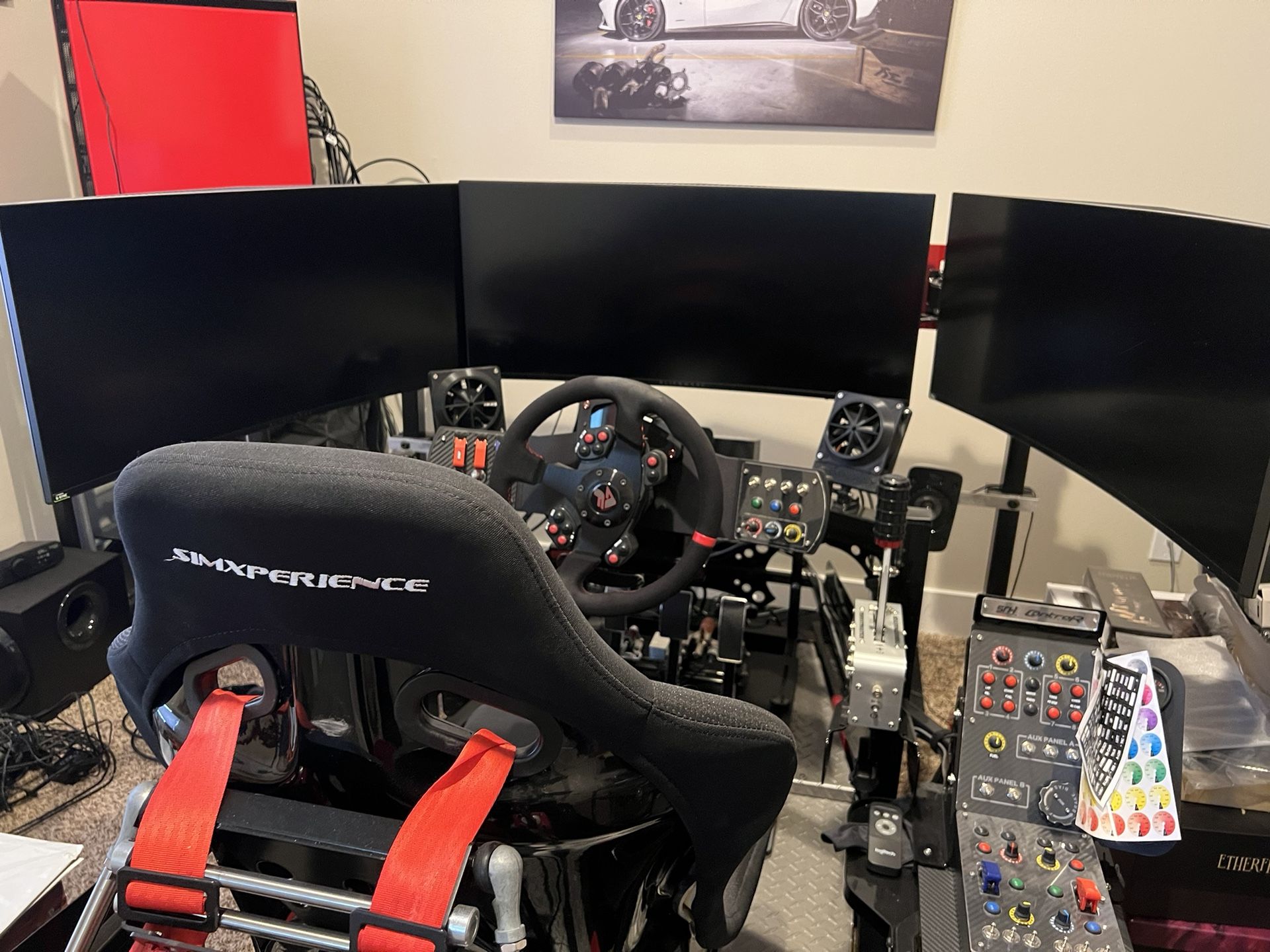 SIMXPERIENCE SX4000 Full Motion Racing Simulator