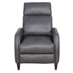 Decklyn Leather Pushback Recliner